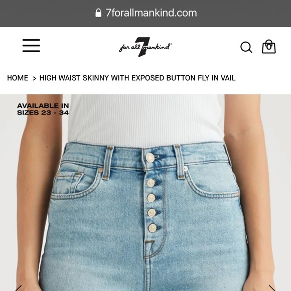 7 for all mankind jeans - Picture 10 of 10